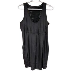 Aritzia Central Park West black sleeveless mini dress size S-M